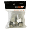 security-nuts-deept-etched security nuts hardware