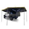 23Zero Peregrine PRO 6 Arm 270 Degree Awning Left Deployed On Ram Truck 23Zero Peregrine PRO 6 Arm 270 Degree Awning Left Deployed On Ram Truck