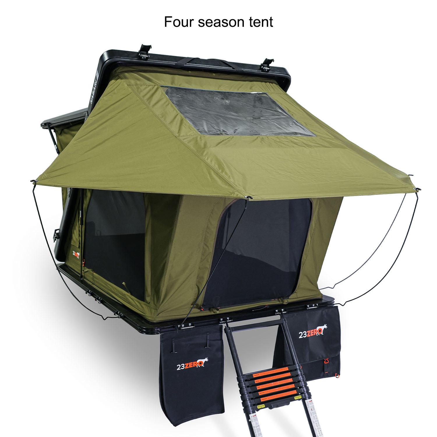Kabari Z Aluminum Clamshell Z-Lift Rooftop Tent | 23Zero
