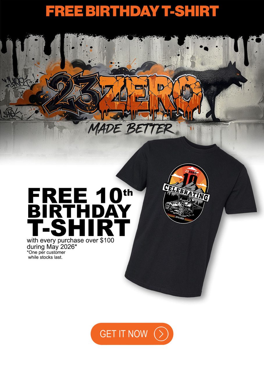 23ZERO 10th Birthday Giveaway