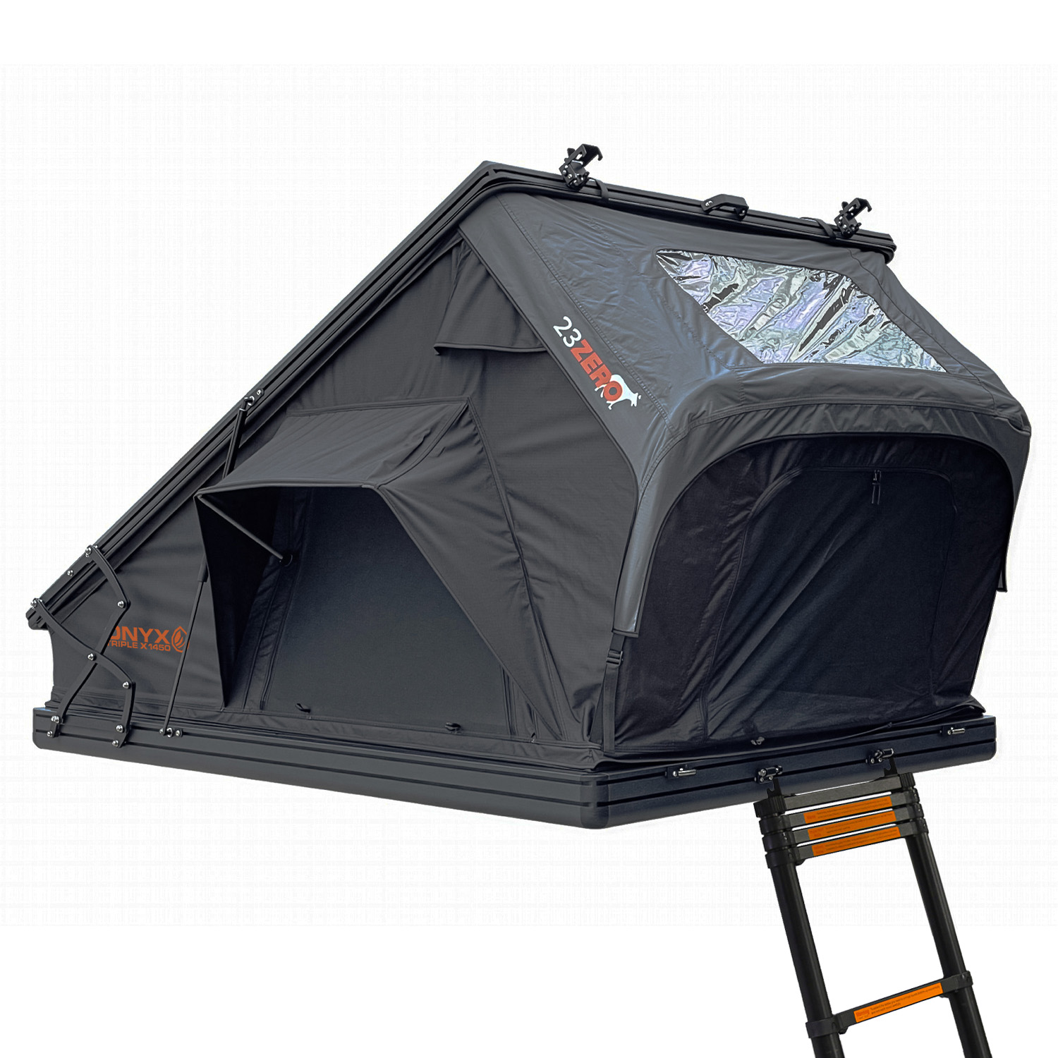 teruchan✨ Onyx Triple X 1450 Rooftop Tent | Triple X Hinged Rooftop Tent